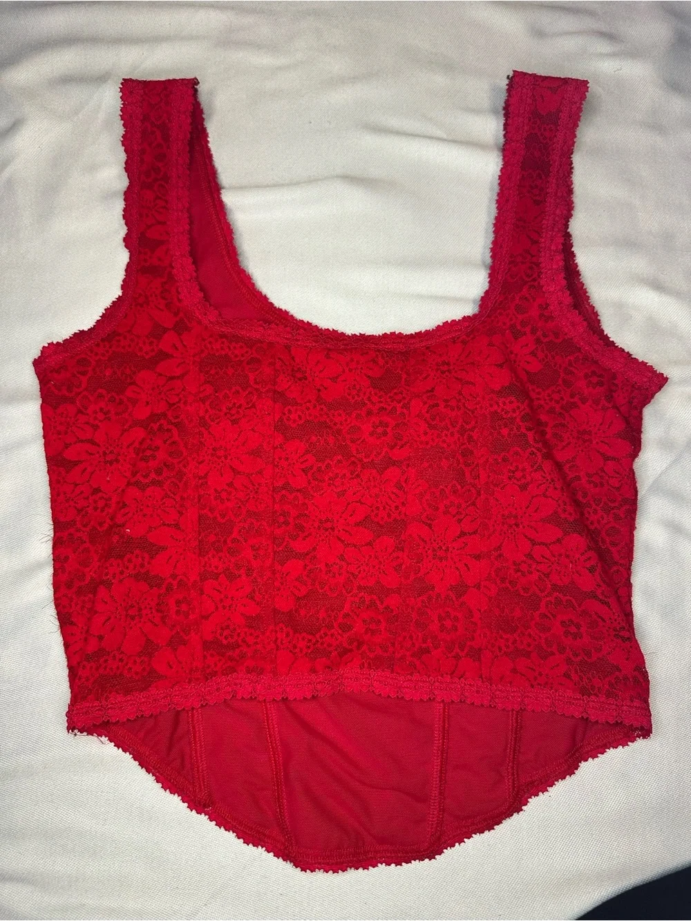 PINK Victorias Secret bright red